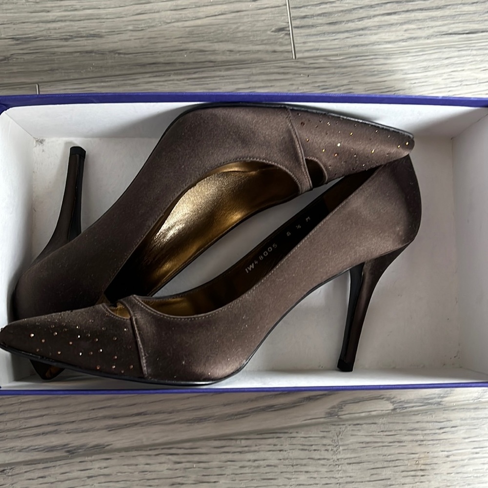 Stuart Weitzman chocolate brown stilletos